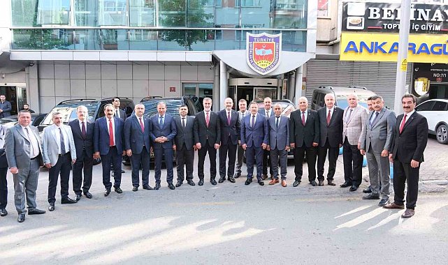 AK Parti İstanbul Milletvekili Soylu'dan TŞOF'a ziyaret