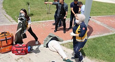 Aksaray'da 28 yaşındaki kadın tabancayla vurulmuş halde bulundu