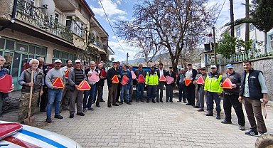 Akşehir İlçe Jandarma Komutanlığı'ndan traktör kazalarını önleme çalışması
