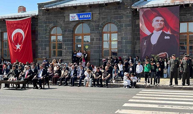 Akyaka'da 19 Mayıs coşkusu