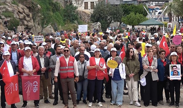 Alanya'da 1 Mayıs coşkuyla kutlandı