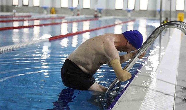 Alanya'da engelli bireyler sporla güçleniyor