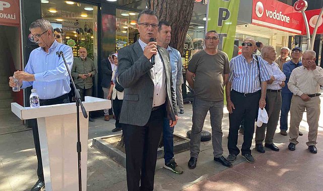 Alaşehir CHP'den Özel'e yapılan saldırıya kınama