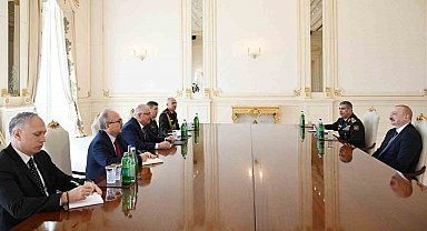 Aliyev, Milli Savunma Bakanı Güler'i kabul etti