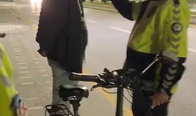 Alkollü bisiklet kullandı, 18 bin lira ceza yedi: Polis, "Alkollü eşek bile kullanamazsın"