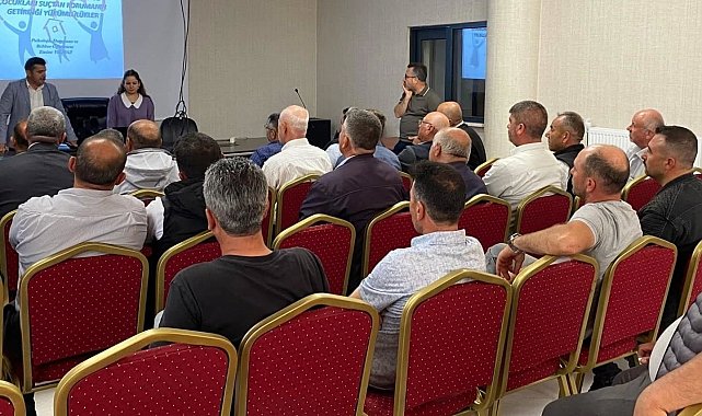 Altıntaş İlçe Milli Eğitimden muhtarlara eğitim