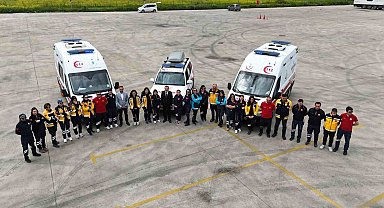 Ambulansların yeni kahramanları: 16 kadın sürücü