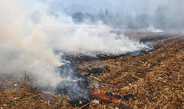Anız yangınlarına dikkat!