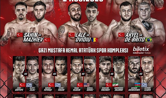Ankara, Uluslararası MMA Gecesi'ne ev sahipligi yapacak