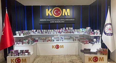 Ankara'da 3 binden fazla kaçak elektronik sigara ele geçirildi