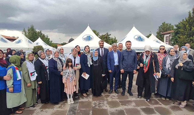 Ankara'da Gazzeli kadın ve çocuklar için yardım sergisi düzenlendi