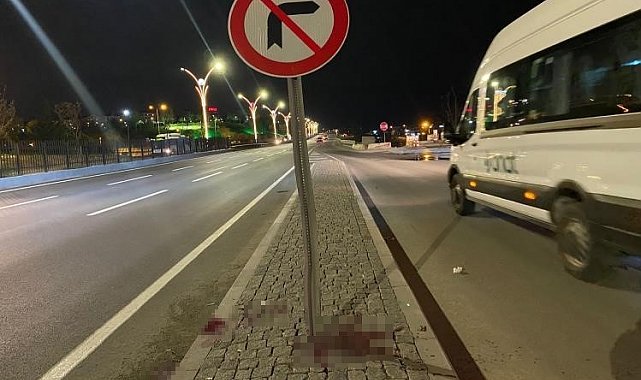Ankara'da motosiklet trafik levhasına çarptı: 2 ölü