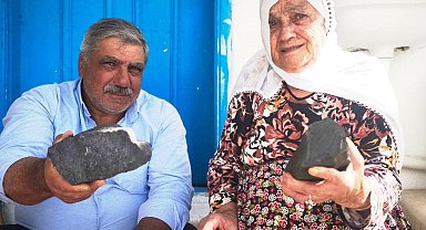 Anneler Günü hediyesi 'gökten' indi: Bahçesine göktaşı olduğu düşünülen cisim düştü