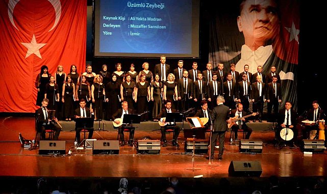 Antalya Adliyesi Türk Halk Müziği Korosu gönülleri fethetti