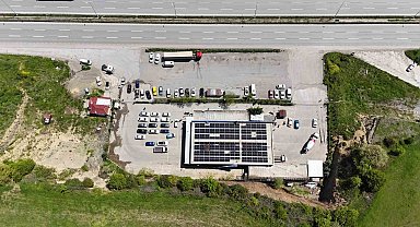 Araç muayene istasyonunun müştemilatı ruhsatsız çıktı, mühürlendi