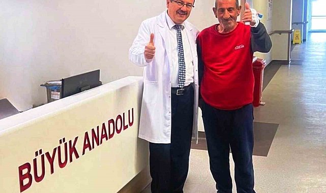 Artvinli hasta Samsun'da şifa buldu