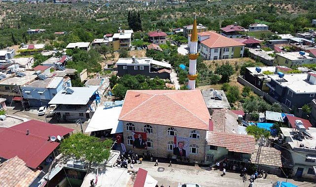 Asrın felaketi sonrası Hatay'da inşa edilen 100'üncü cami ibadete açıldı