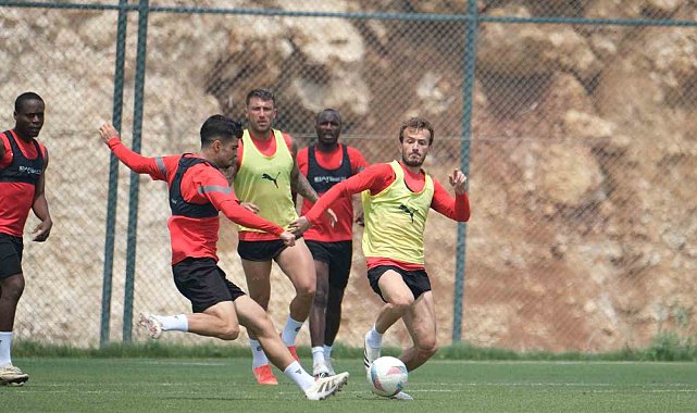 Atakaş Hatayspor, Göztepe maçı hazırlıklarını sürdürdü