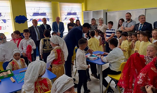 Atatürk İlkokulu'na Zeka Oyunları Sınıfı kazandırıldı