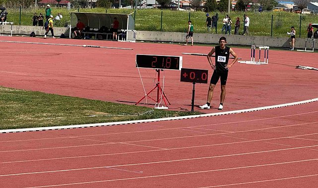 Atletizm şampiyonasında Aydınlı sporcular göz doldurdu