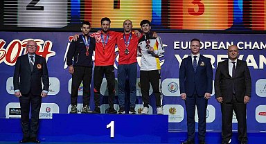 Avrupa Büyükler Karate Şampiyonası'nda millilerden 2 altın, 1 bronz madalya
