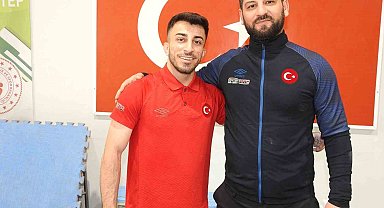 Avrupa şampiyonu milli halterci Harun Algül'ün hedefi olimpiyat madalyası
