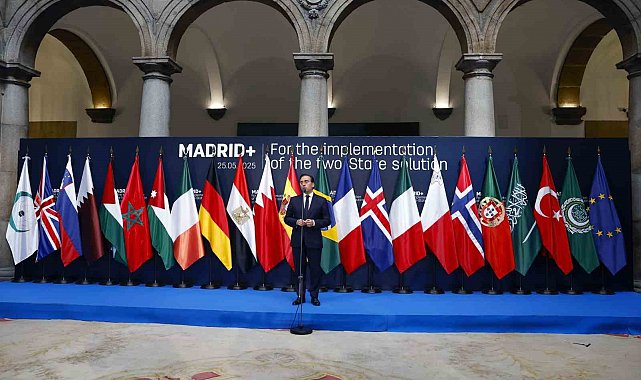 Avrupa ve Arap ülkeleri, İsrail'e baskı gündemiyle Madrid'de toplandı