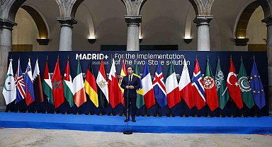 Avrupa ve Arap ülkeleri, İsrail'e baskı gündemiyle Madrid'de toplandı