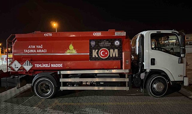 Aydın'da 4 ton atık yağ ele geçirildi