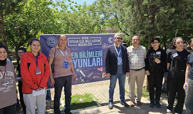 Aydın'da bilim rüzgarı esti