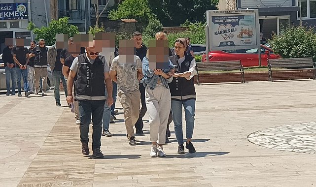 Aydın'da uyuşturucu operasyonu: 9 şüpheli yakalandı