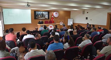 Aydın'da veterinerlere 'numune alma' eğitimi verildi