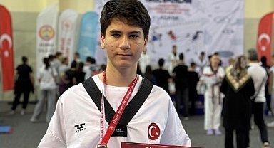 Aydınlı sporcudan Türkiye derecesi