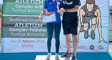 Aydınlı Sude Naz Türkiye şampiyonu oldu