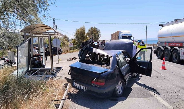 Ayvalık'ta makas faciası: 4 yaralı