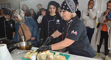 Ayvalık'ta "Sıfır Atık Mutfak" projesi ev ekonomilerine destek olacak