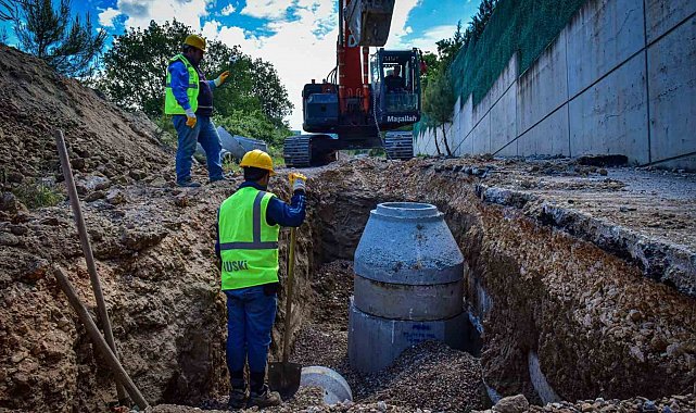 Bademli'nin altyapısı güçleniyor