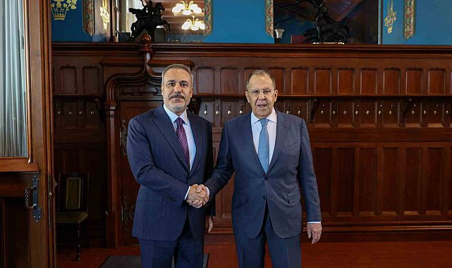 Bakan Fidan, Rus mevkidaşı Lavrov ile görüştü