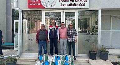 Bakanlığın yüzde 75 hibesiyle 73 üreticiye kuru fasulye tohumu verildi