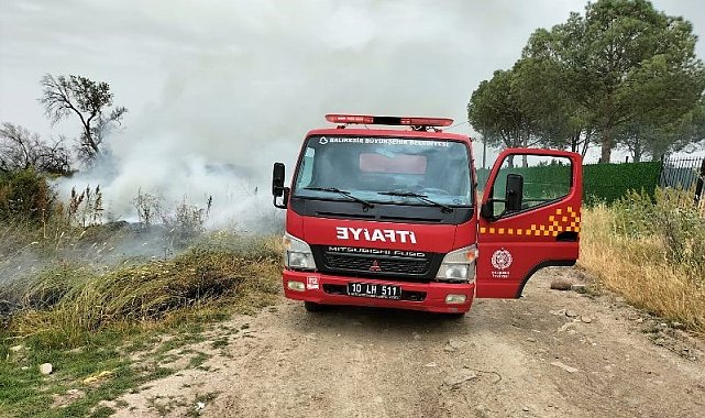 Balıkesir'de 1 haftalık yangın bilançosu dudak uçurttu