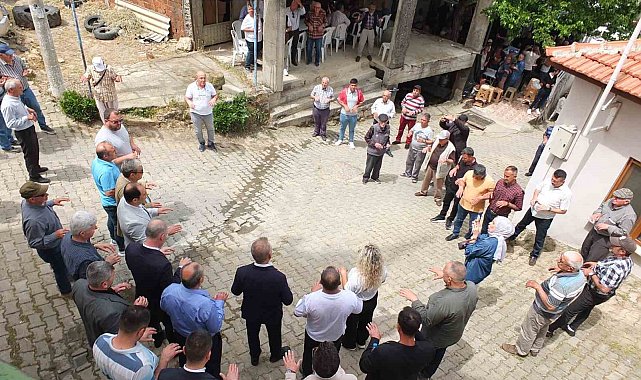 Balıkesir'de çiftçiler yağmur duasına çıktı