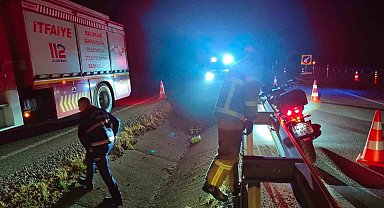 Balıkesir'de motosiklet kazası: 1 kişi hayatını kaybetti