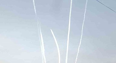 Bartın semalarında ilginç görüntü