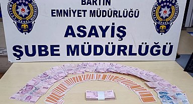 Bartın'da kumar baskını