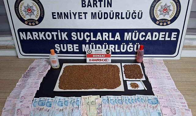Bartın'da uyuşturucu tacirlerine operasyon: 4 tutuklama
