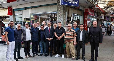 Başkan Alemdar: "Tarihi çarşının kalan kısımları da restore edilecek"
