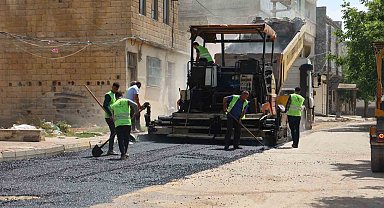 Başkan Bilecen, asfalt çalışmalarını yerinde inceledi
