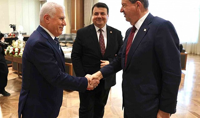 Başkan Bozbey'den KKTC Cumhurbaşkanı Tatar'a ziyaret
