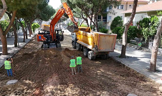 Başkan Çerçioğlu tüm ilçelerde yol yapım çalışmalarını sürdürüyor