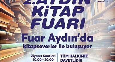 Başkan Çerçioğlu'ndan Aydın Kitap Fuarı'na davet
